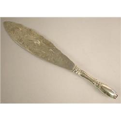 A WILLIAM GALE & SON (NEW YORK, 1823) AMERICAN SILVER ICE CREAM SERVER