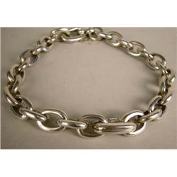 A RALPH LAUREN STERLING SILVER NECKLACE