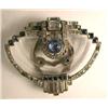 Image 1 : A SAKS STERLING SILVER ART DECO CLIP