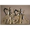 Image 1 : A TIFFANY & CO. MAKERS STERLING SILVER FIVE-PIECE TEA AND COFFEE SERVICE COMPRISING