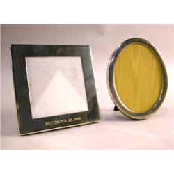 A TIFFANY AND COMPANY STERLING SILVER SQUARE PICTURE FRAME