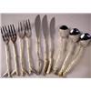 Image 1 : A GROUP OF TWIG FORM FLATWARE SERVICE