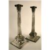 Image 1 : A PAIR OF ELKINGTON SILVER PLATED CANDLESTICKS