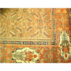 AN ORIENTAL CARPET