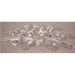 A GROUP OF COLORLESS GLASS