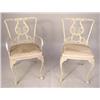 Image 1 : AN EIGHT PIECE WHITE PAINTED GARDEN FURNITURE SET