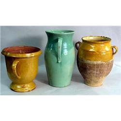 SIX PIECES OF CERAMIC KITCHEN ARTICLES