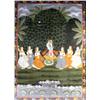 Image 1 : AN INDIAN PICHWAIS, FRAMED
