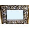 Image 1 : A CONTEMPORARY SHELL-DECORATED LARGE RECTANGULAR MIRROR