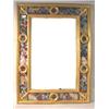 Image 1 : AN EGLOMISE GILTWOOD MIRROR