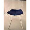 Image 1 : A BERTOIA WHITE WIRE CHAIR