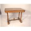Image 1 : A MOROCCAN STYLE BONE-INLAID WALNUT CENTER TABLE