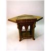 Image 1 : A MOROCCAN STYLE ELABORATELY INLAID HANDKERCHIEF TABLE