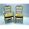 Image 1 : A SET OF FOUR FRENCH PROVINCIAL DINING CHAIRS