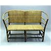 Image 1 : A RUSTIC HICKORY SETTEE