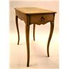 Image 1 : A LOUIS XV PROVINCIAL WALNUT SIDE TABLE WITH DRAWER