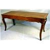 Image 1 : A LOUIS XV PROVINCIAL CHERRYWOOD REFECTORY TABLE