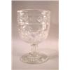 Image 1 : A COLORLESS CUT GLASS FOOTED COMPOTE