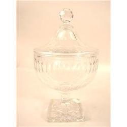 A BACCARAT COLORLESS GLASS
