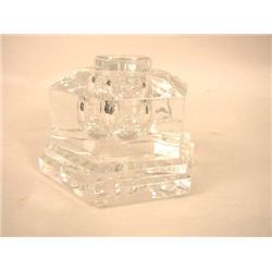 A BACCARAT COLORLESS GLASS