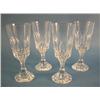 Image 1 : TWELVE BACCARAT WHITE WINE GLASSES