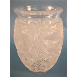 A LALIQUE VASE