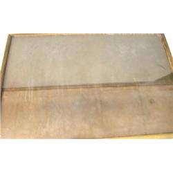 A GROUP OF THREE PASTELS TITLED "GREY ABSTRACT"