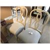Image 2 : PAIR OF BIRCH FRAME SIDE CHAIRS