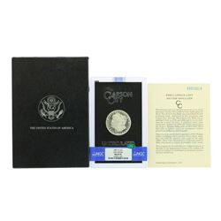 1883-CC $1 Morgan Silver Dollar Coin GSA NGC MS63PL CAC w/ Box & COA