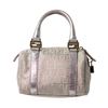 Image 3 : Fendi Metallic Zucca Mini Boston Boulotto Bag