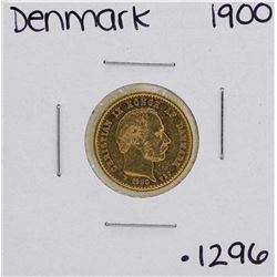 1900 Denmark Christian IX 10 Kroner Mermaid Gold Coin
