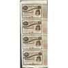 Image 1 : Uncut Sheet of (4) State of Louisiana Baby Bond Obsolete Notes