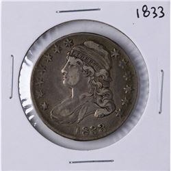 1833 Capped Bust Half Dollar Coin