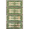 Image 2 : Lot of (4) 1923 $1 Silver Certificate Notes