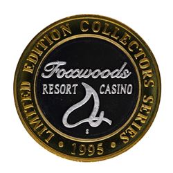 .999 Silver Foxwoods Resort Rhode Islands Casino $10 Limited Edition Gaming Toke