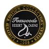 Image 1 : .999 Silver Foxwoods Resort Rhode Islands Casino $10 Limited Edition Gaming Toke
