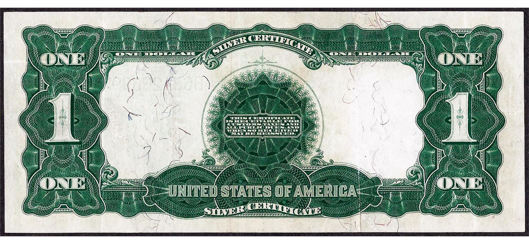 1899 $1 Black Eagle Silver Certificate Note 1899 $1 Black Eagle Silver Certificate Note