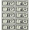 Image 1 : Lot of (10) Consecutive 1957 $1 Silver Certificate Notes Uncirculated