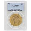 Image 1 : 1907 $20 Liberty Head Double Eagle Gold Coin PCGS MS61