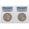 Image 1 : Lot of (2) 1884-O $1 Morgan Silver Dollar Coins PCGS MS64