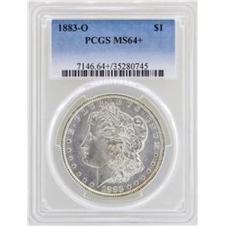 1883-O $1 Morgan Silver Dollar Coin PCGS MS64+