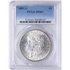 Image 1 : 1891-S $1 Morgan Silver Dollar Coin PCGS MS61