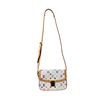 Image 3 : Louis Vuitton White Multicolor Monogram Sologne Shoulder Bag