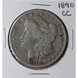 1890-CC $1 Morgan Silver Dollar Coin