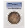 Image 1 : 1880-S $1 Morgan Silver Dollar Coin PCGS MS65 Amazing Toning