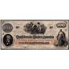 Image 1 : 1862 $100 Confederate States of America Note