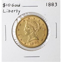 1883 $10 Liberty Head Eagle Gold Coin