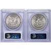 Image 2 : Lot of 1884-O & 1885-O $1 Morgan Silver Dollar Coins PCGS MS65