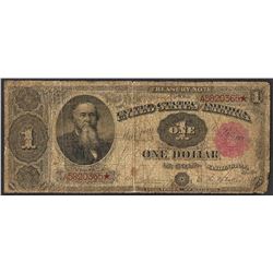 1890 $1 Treasury Note
