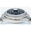 Image 6 : Rolex Ladies Stainless Steel 26MM Black Diamond Lugs Datejust Wristwatch